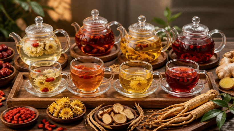 Chinese Medicinal Herbal Tea Benefits